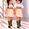 Apron الاسم تطريز - Image 2