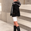 Black jacket with Fur