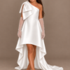 Dress with bow