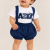 Navy Blommer